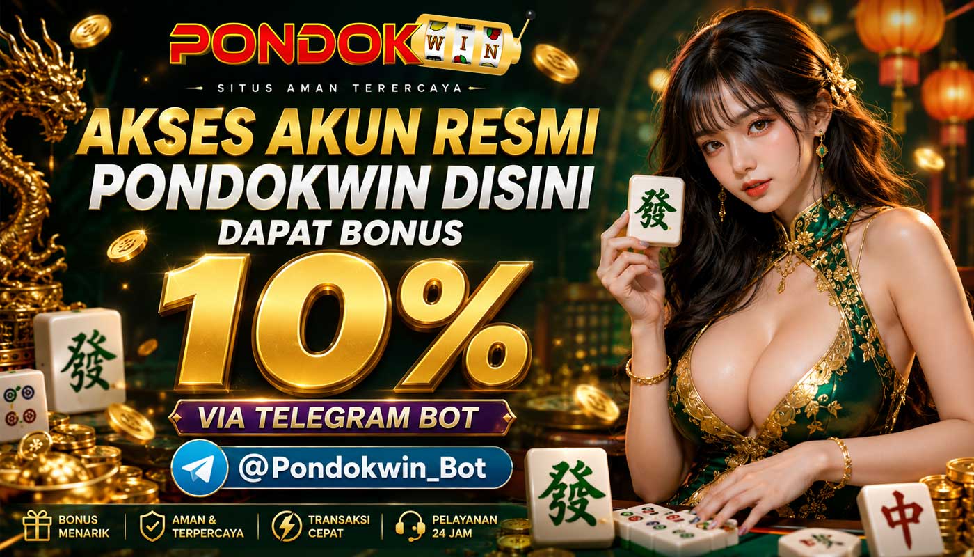 Ilustrasi cara mengakses situs PONDOKWIN yang telah ditinjau editor